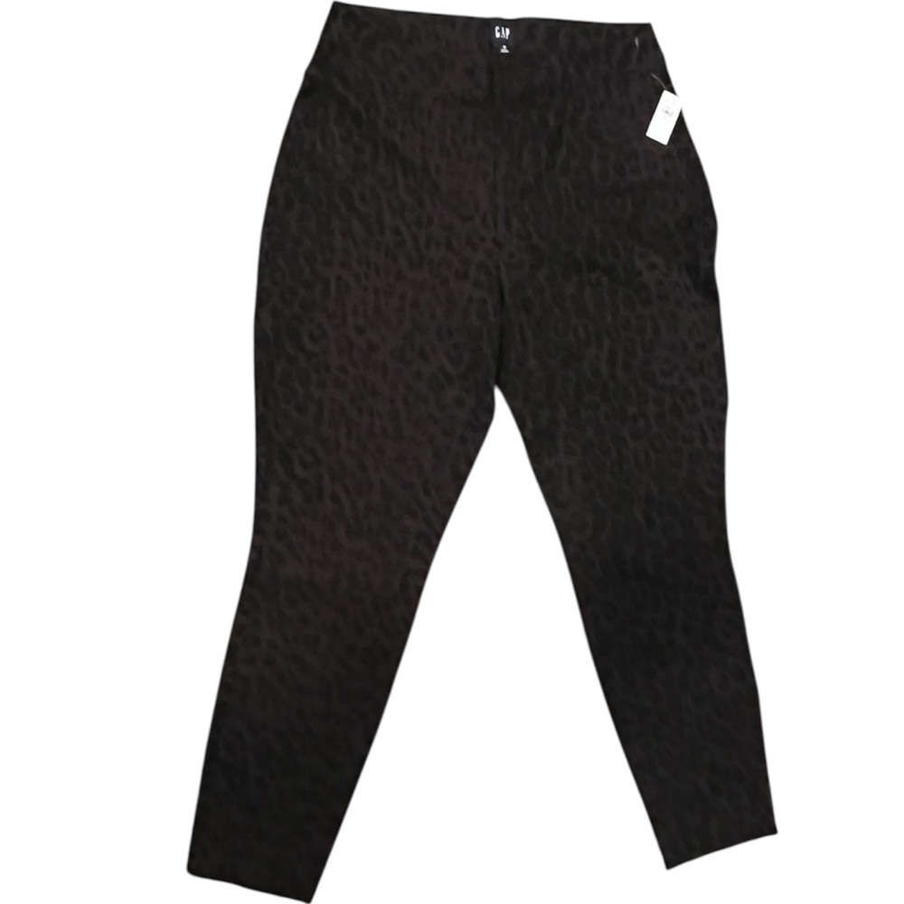 GAP High Rise Bi-Stretch Leopard Print Legging pants 16 - Picture 6 of 10